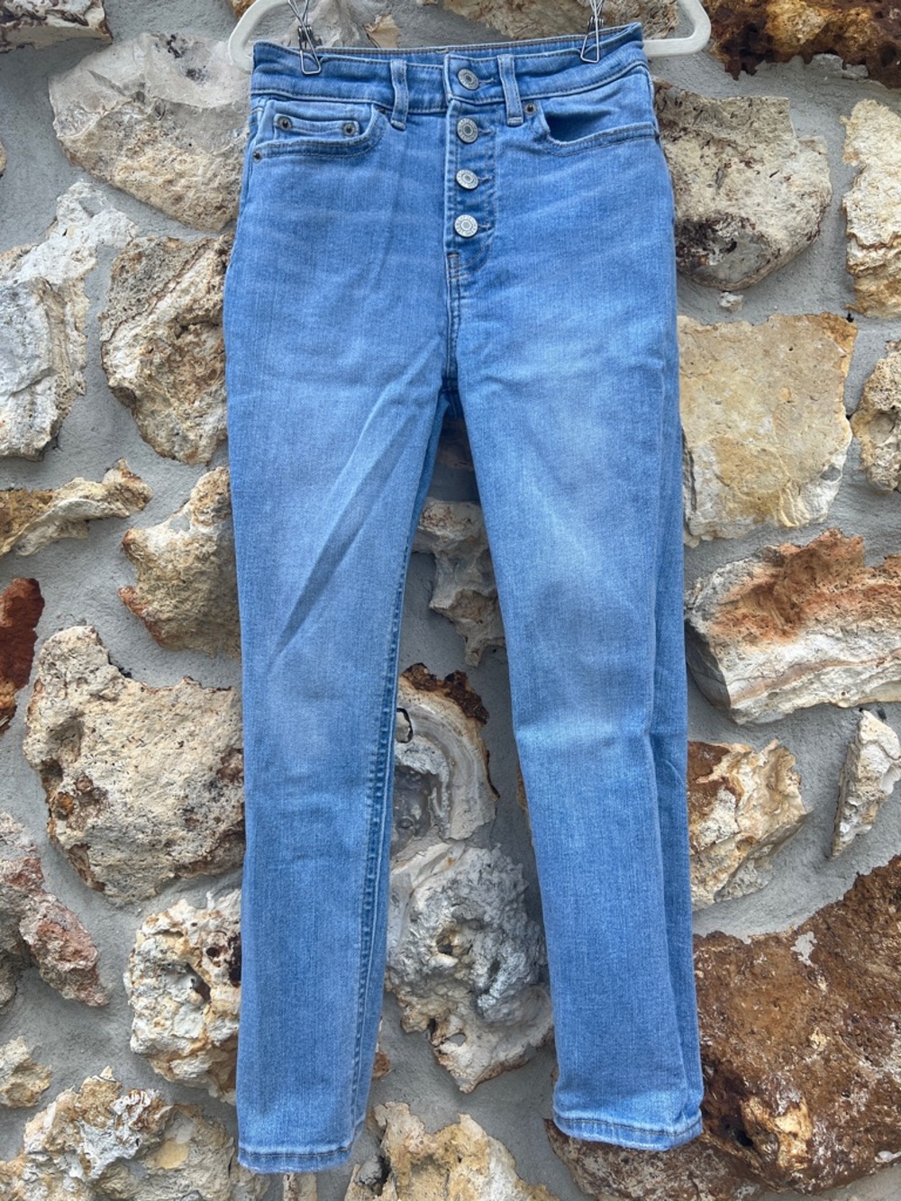 GAP Light Blue High-Waisted Jeans